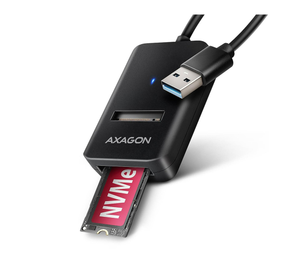 Axagon ADM2-AM USB-A 10Gbps - M.2 NVMe & SATA SSD adapter - 1485416 - zdjęcie